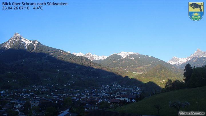 Blick über Schruns