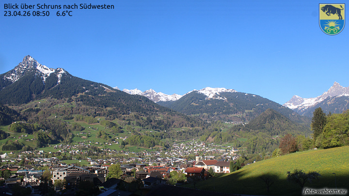 Blick über Schruns