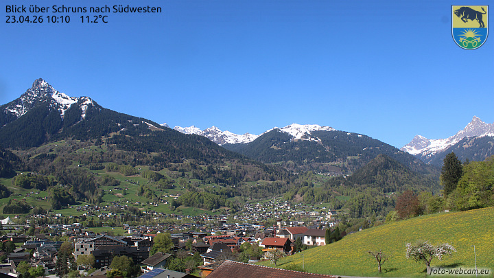 Blick über Schruns
