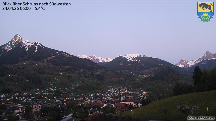Blick über Schruns