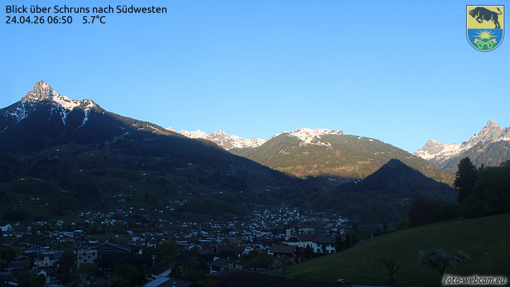 Blick über Schruns