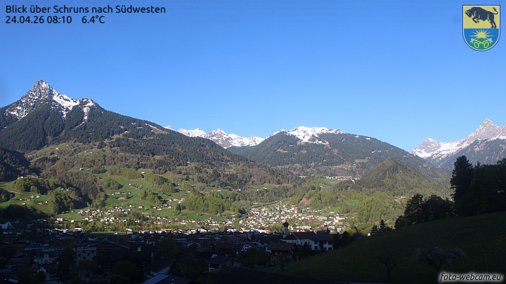 Blick über Schruns