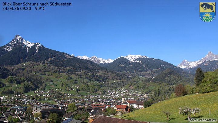 Blick über Schruns