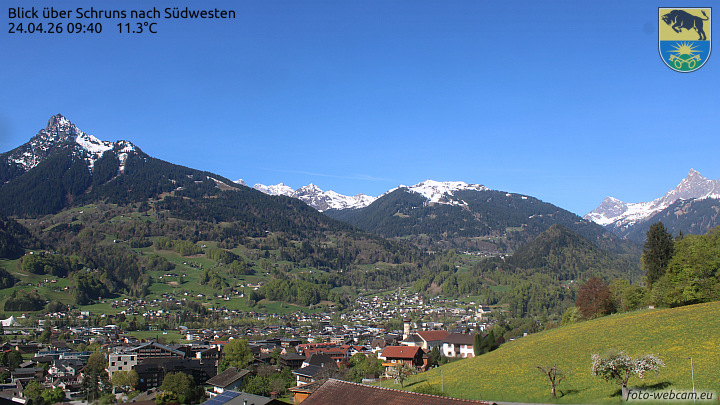 Blick über Schruns