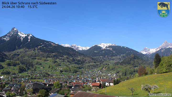 Blick über Schruns