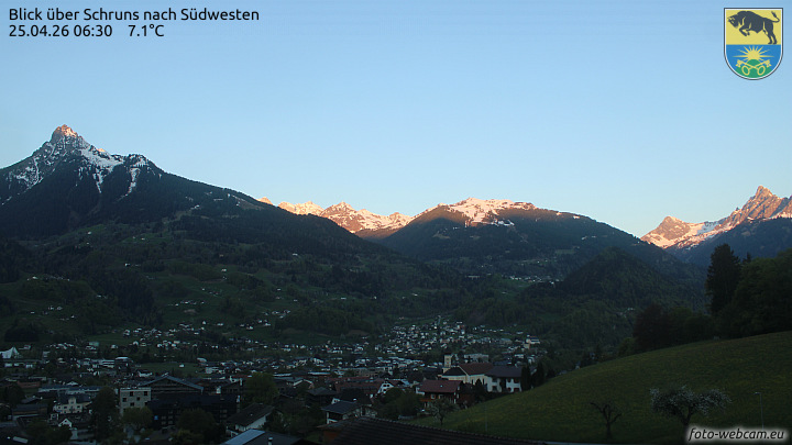 Blick über Schruns