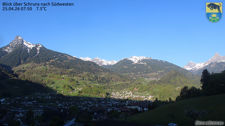 Blick über Schruns