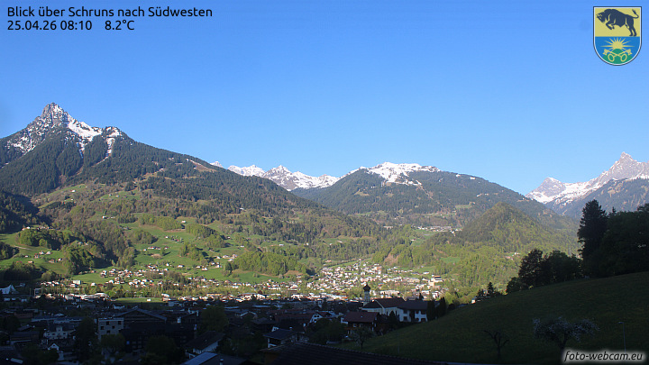 Blick über Schruns