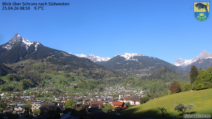 Blick über Schruns