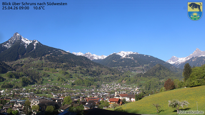 Blick über Schruns