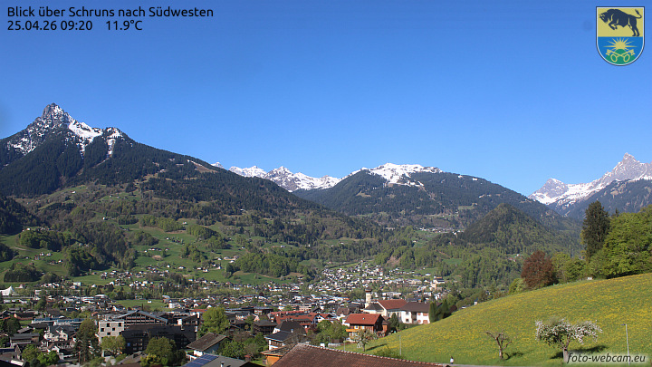 Blick über Schruns