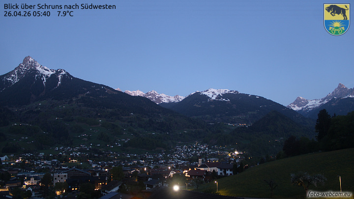 Blick über Schruns