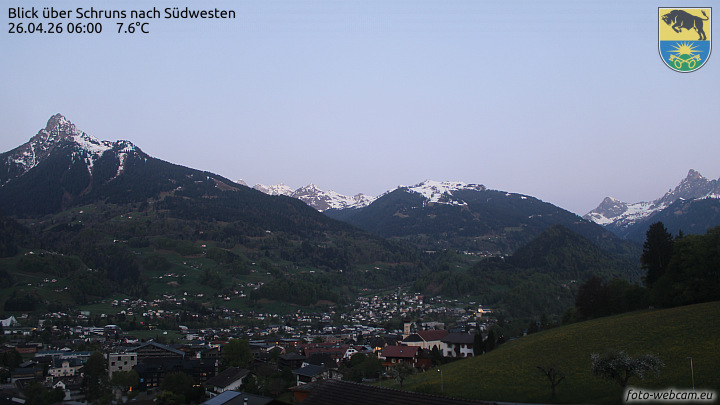 Blick über Schruns