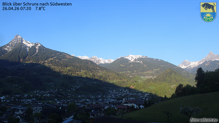 Blick über Schruns
