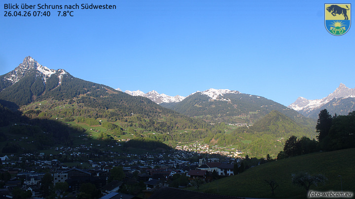 Blick über Schruns