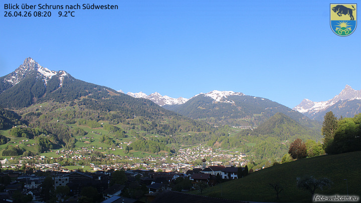 Blick über Schruns