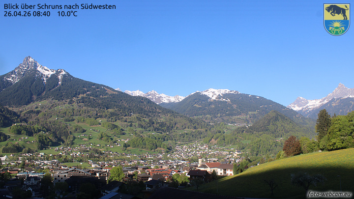 Blick über Schruns
