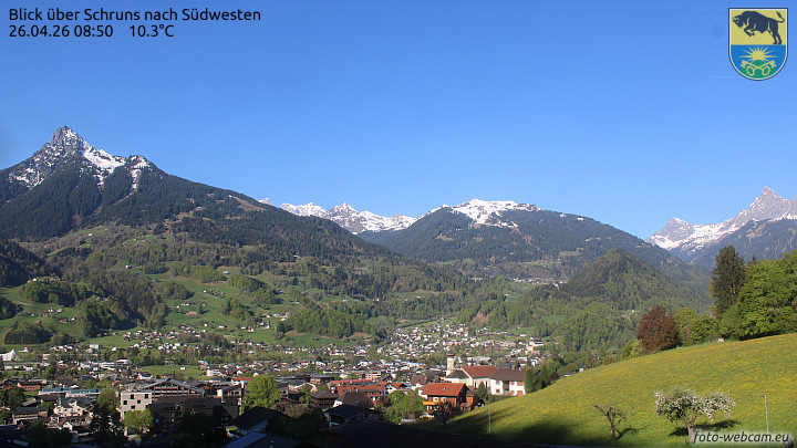 Blick über Schruns