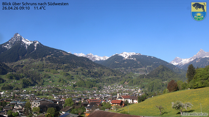 Blick über Schruns