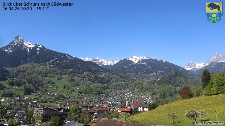 Blick über Schruns