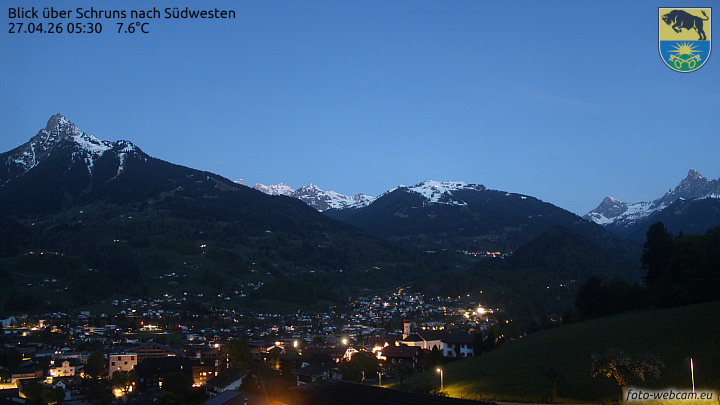 Blick über Schruns
