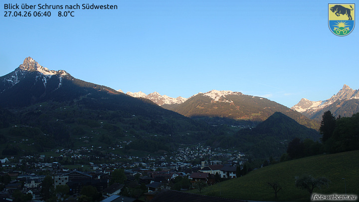 Blick über Schruns