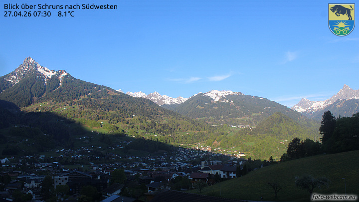 Blick über Schruns