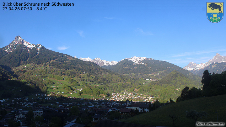Blick über Schruns