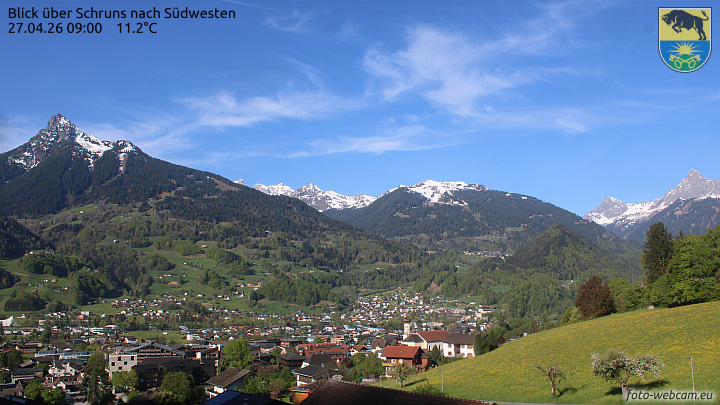Blick über Schruns