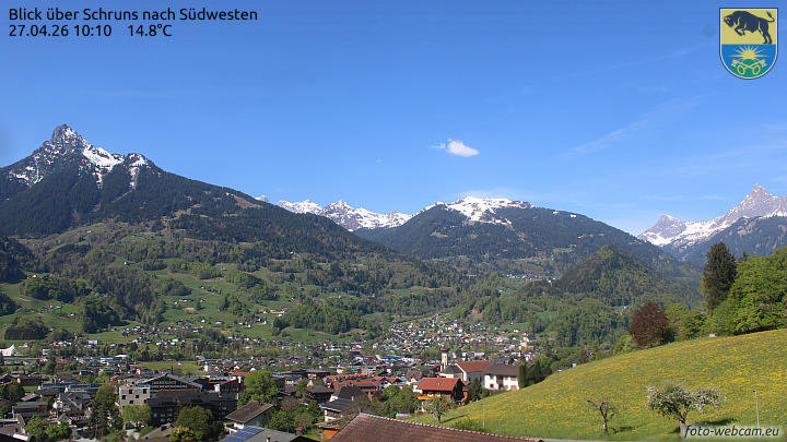 Blick über Schruns