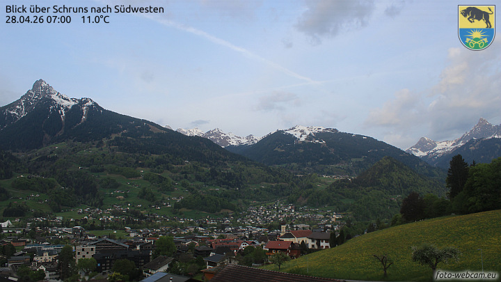 Blick über Schruns