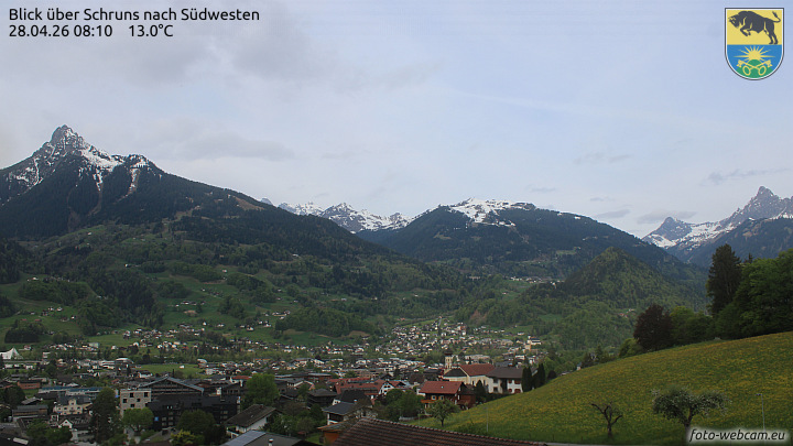 Blick über Schruns