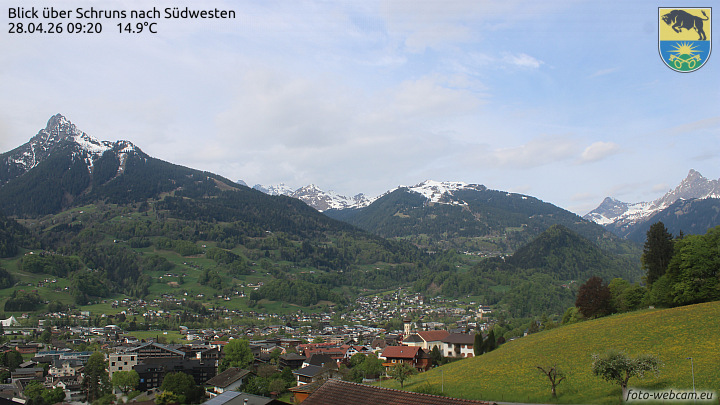 Blick über Schruns