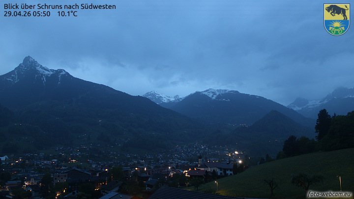 Blick über Schruns