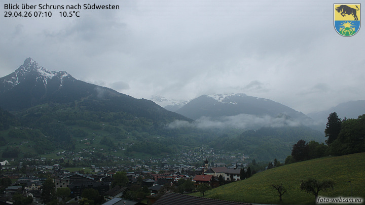 Blick über Schruns