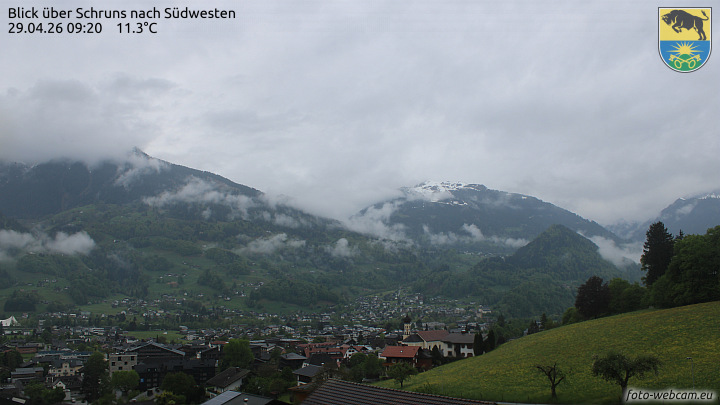Blick über Schruns