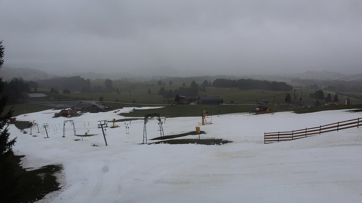 Schwärzenlifte - Eschach / Oberallgäu - Blick zum Gletschergumpen und ...