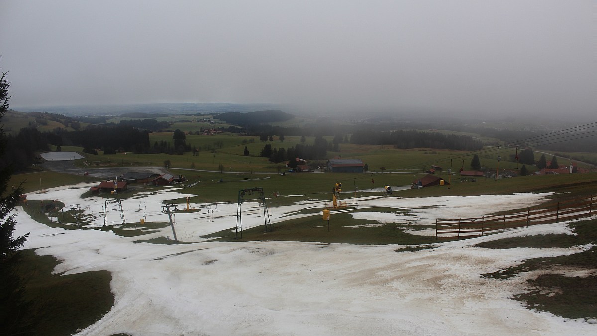 Schwärzenlifte - Eschach / Oberallgäu - Blick zum Gletschergumpen und ...