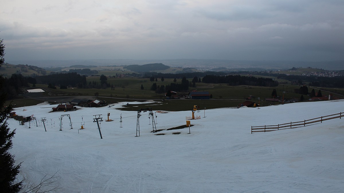 Schwärzenlifte - Eschach / Oberallgäu - Blick zum Gletschergumpen und ...