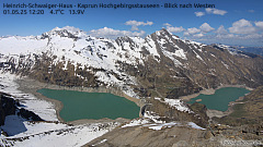 Webcam Kaprun Schwaigerhaus - Hochgebirgsstauseen - Mooserboden - Wasserfallboden