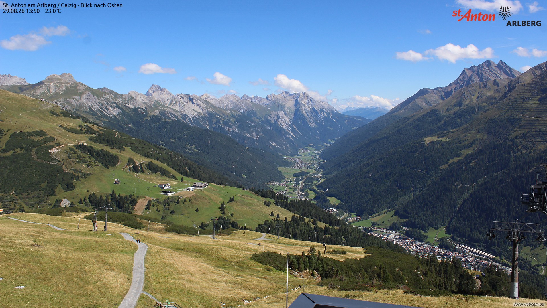 Galzig – Blick nach Osten