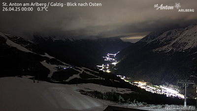 Webcam St. Anton am Arlberg/Galzig