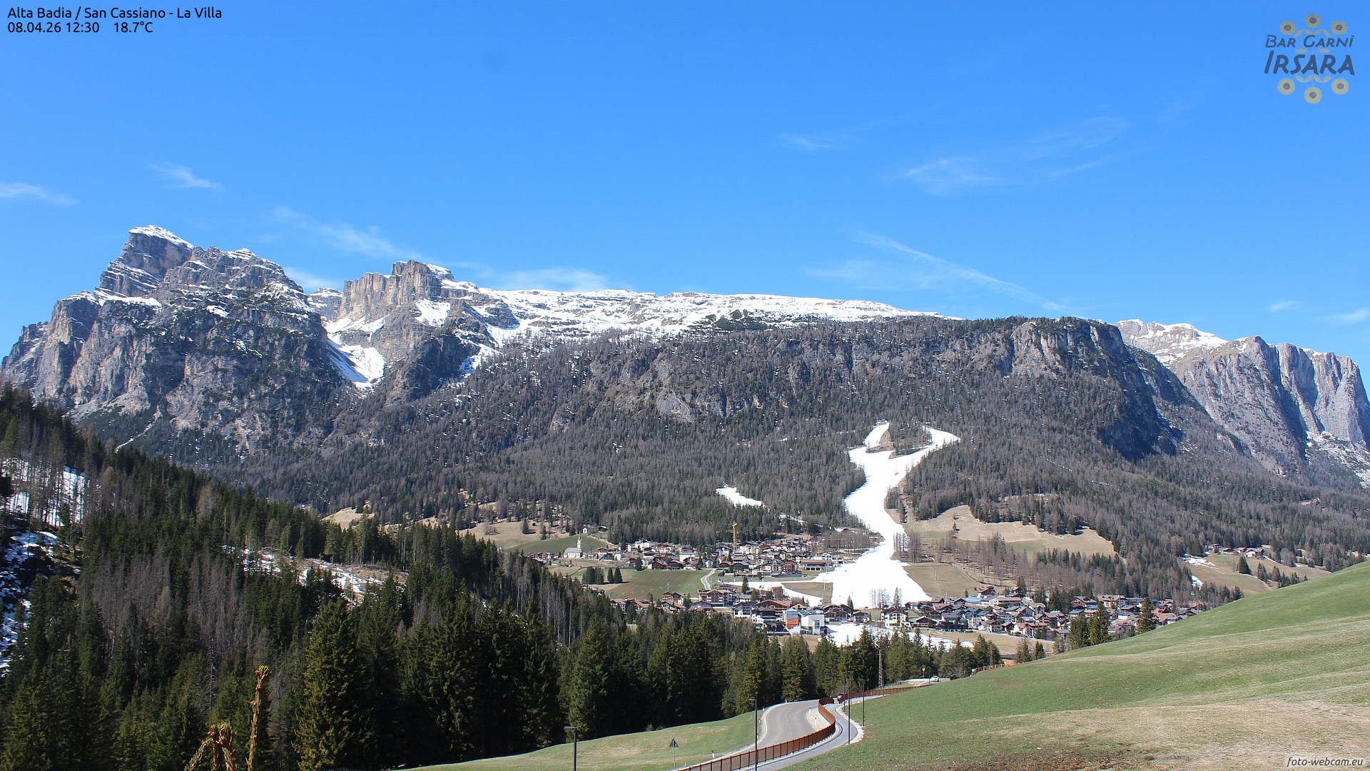 Webkamera - San Cassiano - La Villa