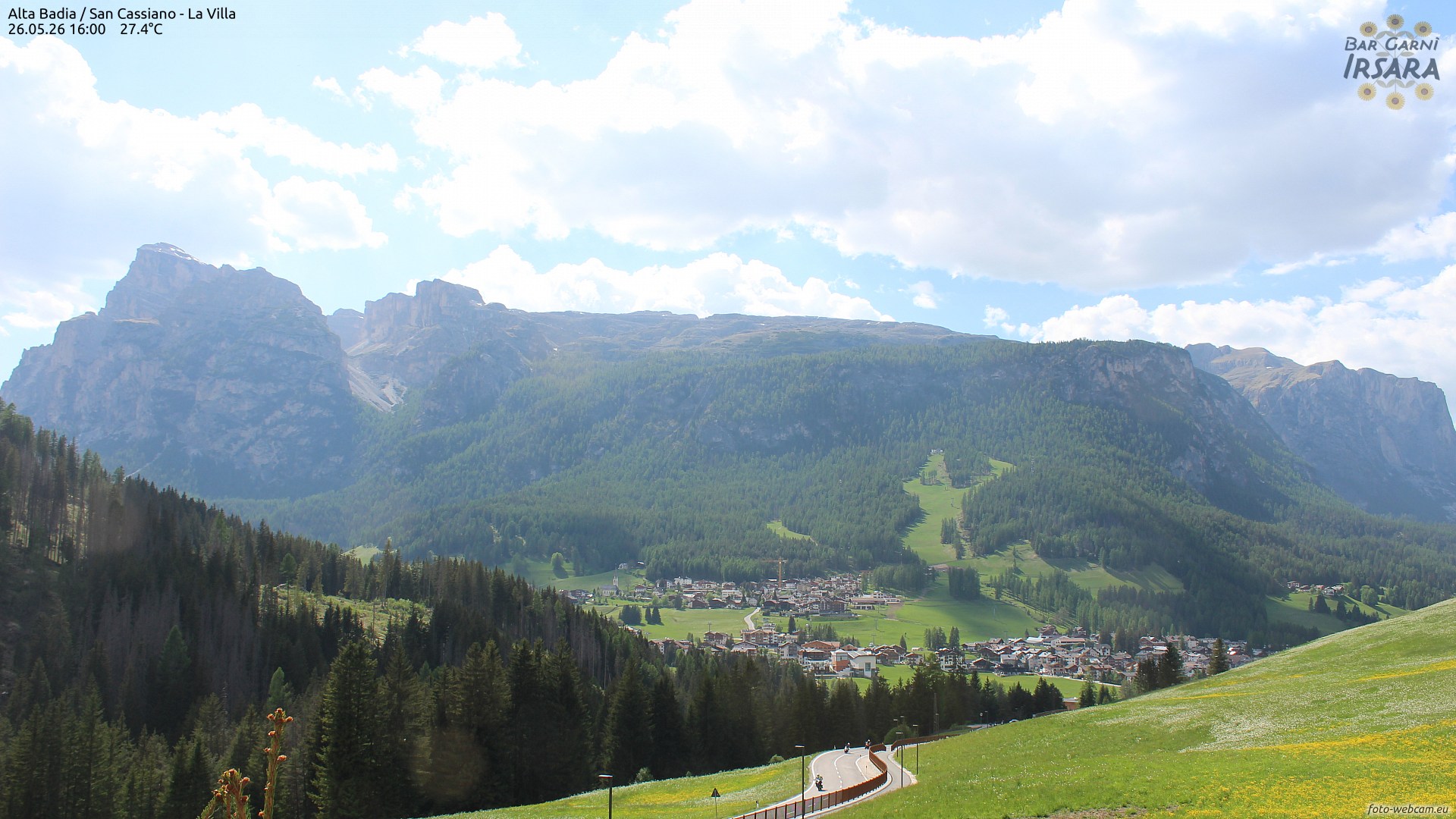 Webkamera - San Cassiano - La Villa