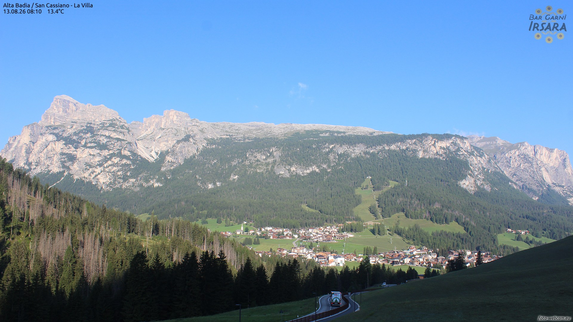 Webkamera - San Cassiano - La Villa