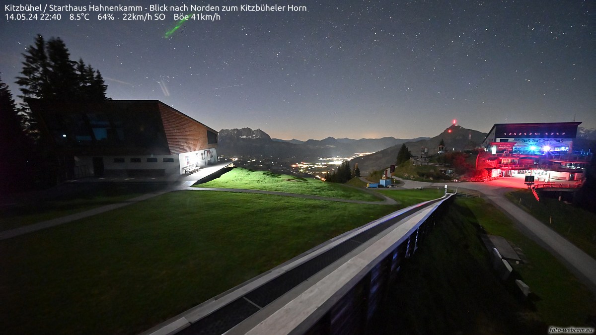 Kitzbühel webcam - Hahnenkamm ski station