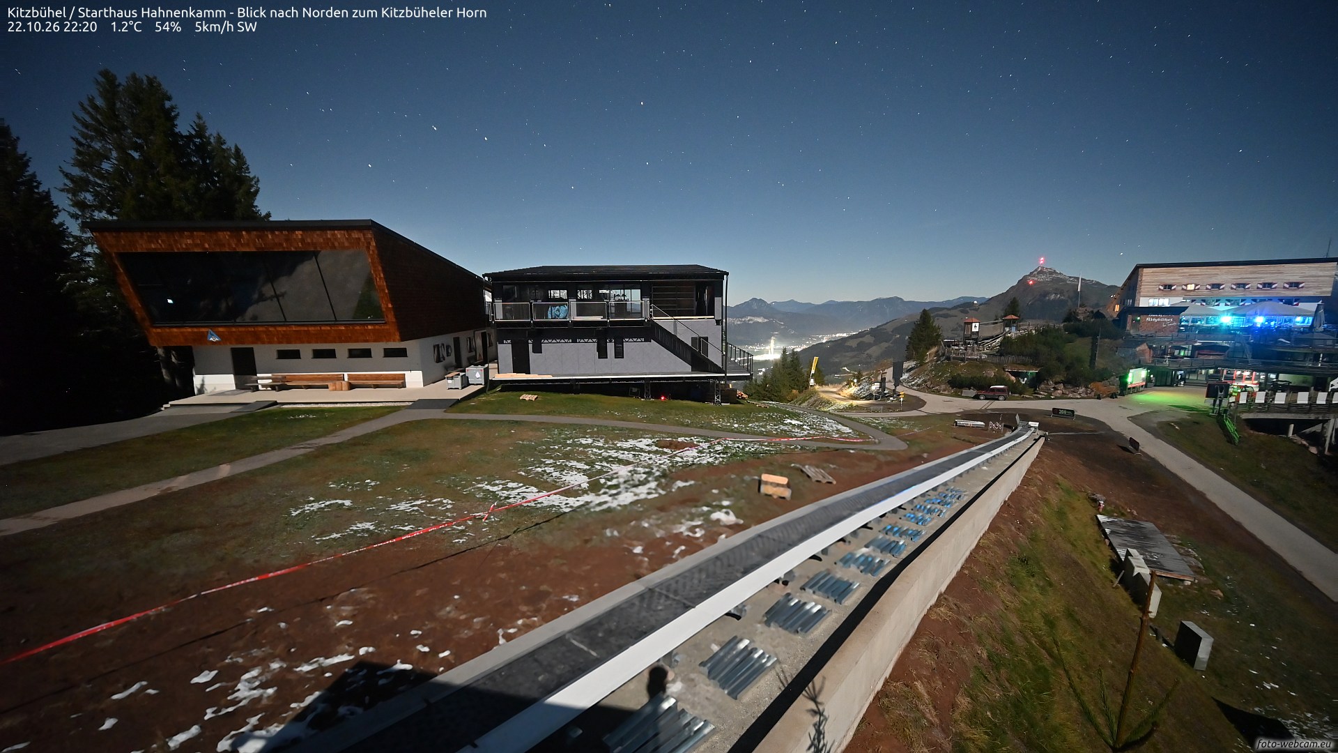 Webcam Kitzbühel – partenza della Streif, Hahnenkamm