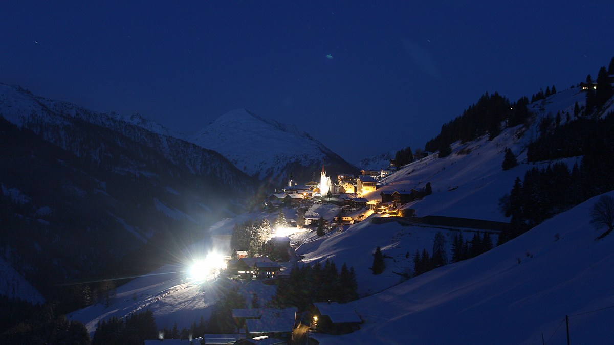 St.Veit im Defereggental Blick nach Westen FotoWebcam.eu