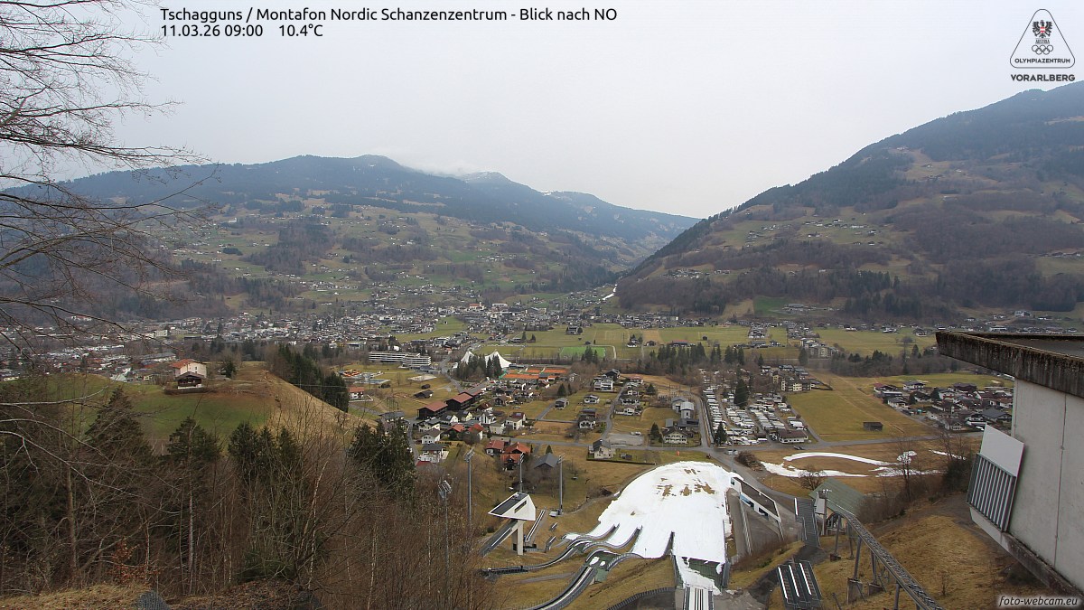 Tschagguns / Montafon Nordic Schanzenzentrum Berg 775 m