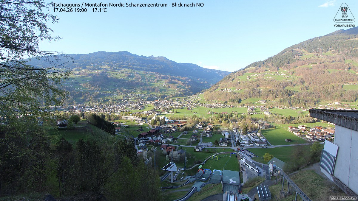 Tschagguns / Montafon Nordic Schanzenzentrum Berg 775 m